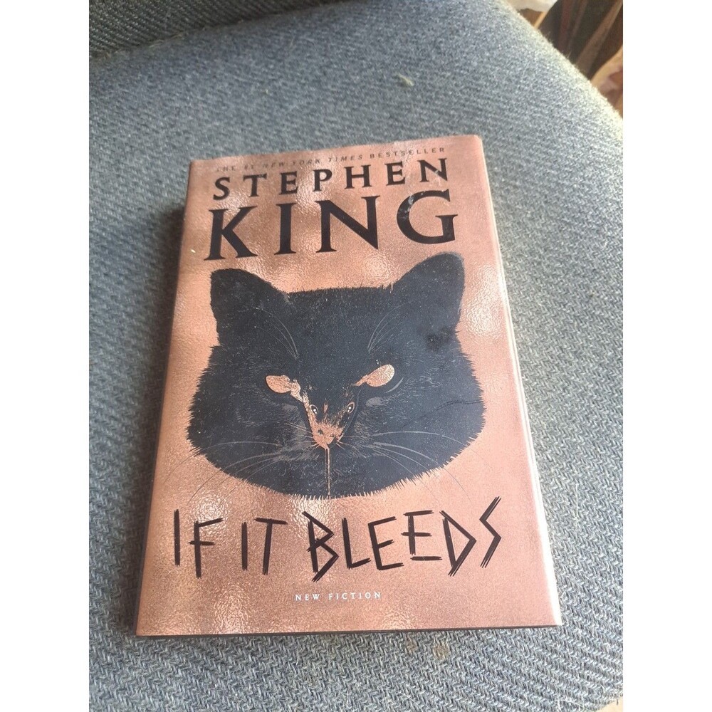 Stephen King If It Bleeds New Fiction Hardcover Book